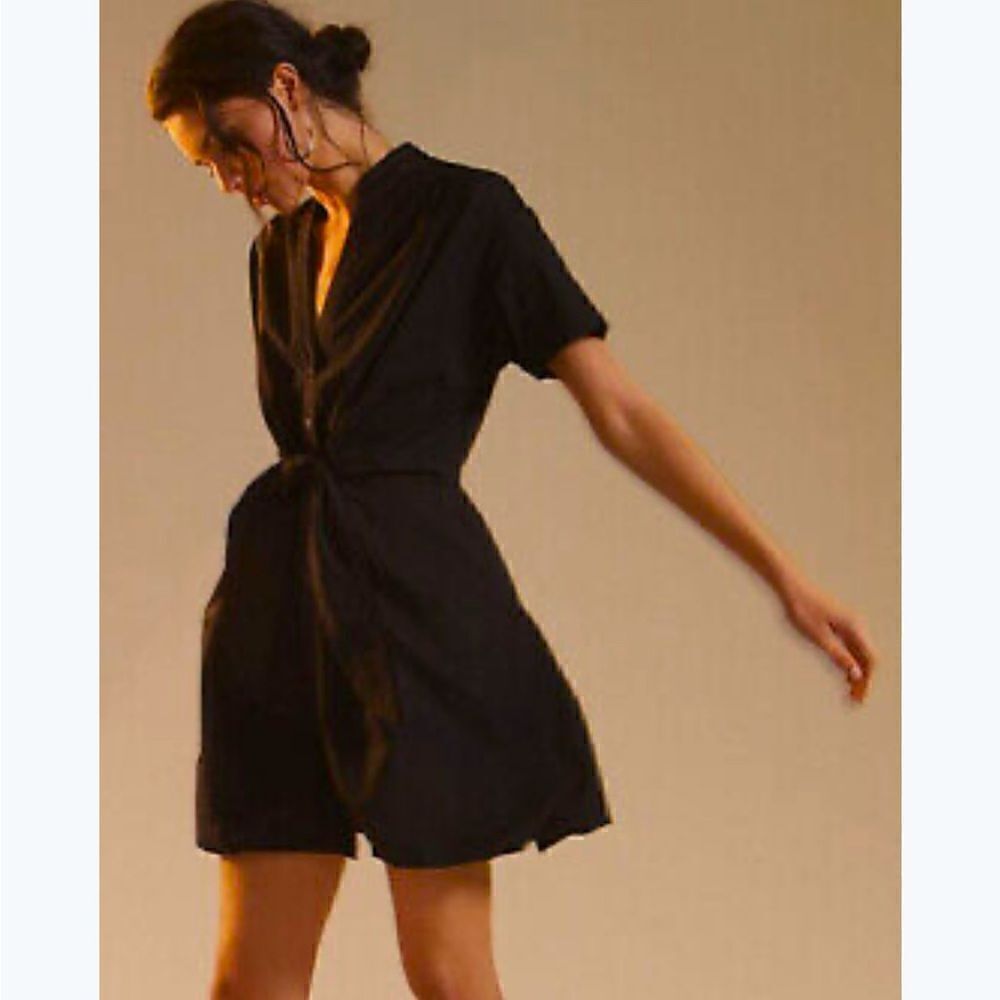 Anthropologie Amadi Glisy dress NWT black colorway